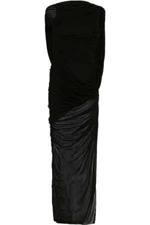MUGLER Draperet kjole uden ryg