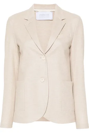 Harris Wharf London Dobbeltradet honeycomb-blazer