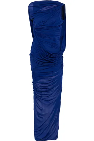 MUGLER Draperet kjole uden ryg