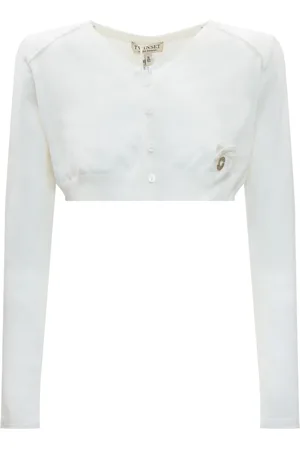 Twin-Set Cardigan med logoplade