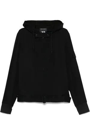 Y-3 Jakke i twill med hætte