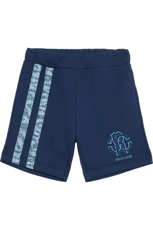 Roberto Cavalli Træningsshorts med broderet logo