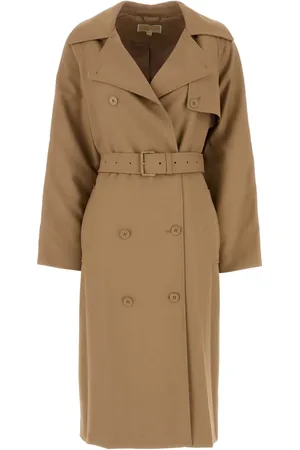 Michael Kors Dobbeltradet trenchcoat