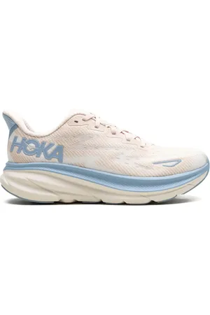 Hoka One One Clifton 9 "Oak/Alabaster" sneakers