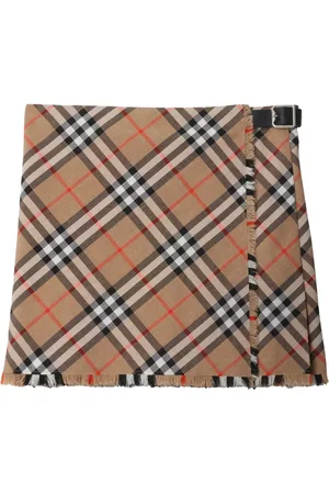 Burberry Ternet nederdel i uldblanding