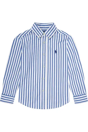 Ralph Lauren Stribet skjorte i poplin