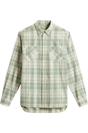 Woolrich Madras-ternet skjorte