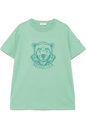 Moncler T-shirt med bamsetryk