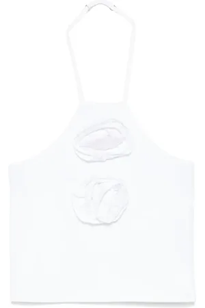 Twin-Set T-shirt med blomsterapplikation