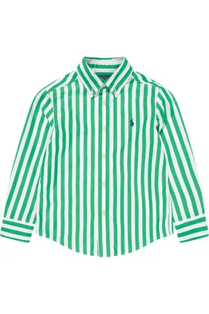 Ralph Lauren Stribet skjorte i poplin