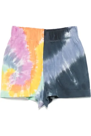 Stella McCartney Shorts med batiktryk