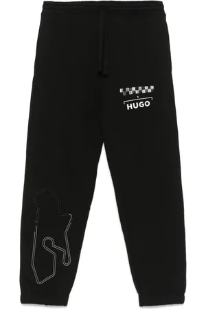 HUGO BOSS Joggingbukser med logotryk