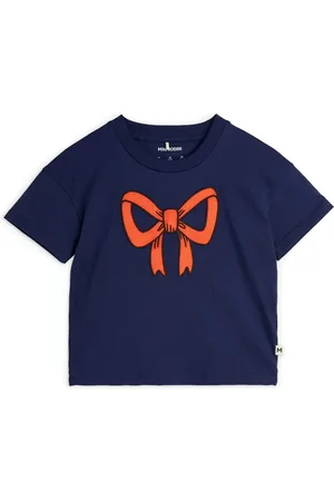 Mini Rodini T-shirt med sløjfetryk