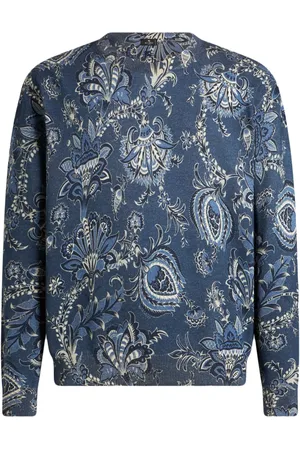 Etro Sweater med blomstertryk