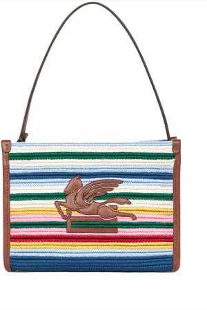 Etro Stribet clutch