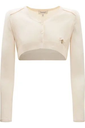 Twin-Set Cardigan med logoplade