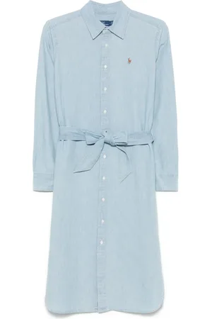 Ralph Lauren Kort kjole med Polo Pony-broderi