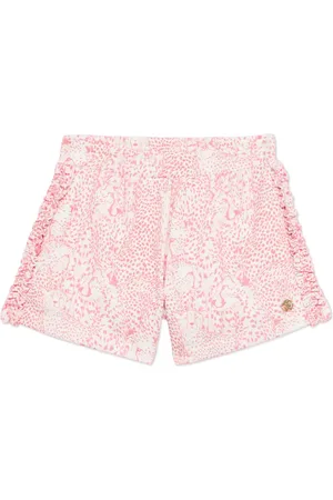 Roberto Cavalli Shorts med leopardmotiv