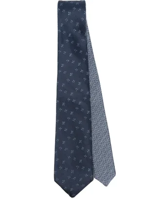 CANALI Tørklæde i blomstret jacquard