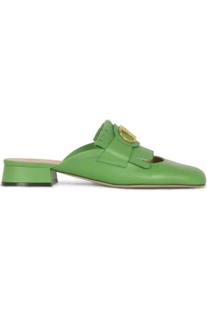 VALENTINO GARAVANI VLogo mules i læder