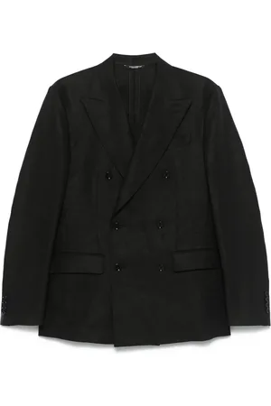 Dolce & Gabbana Dobbeltradet blazer i hør