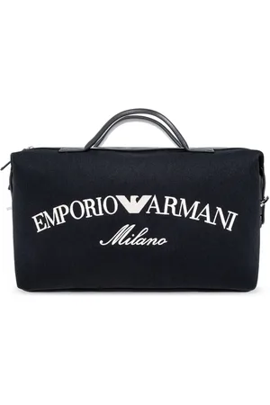 Emporio Armani Tote med broderet logo