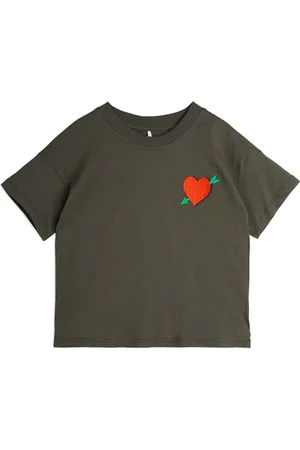 Mini Rodini T-shirt med hjerteapplikation