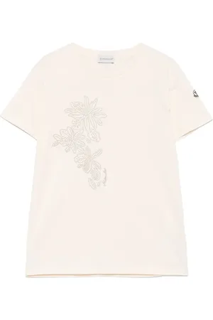 Moncler T-shirt med blomstermotiv