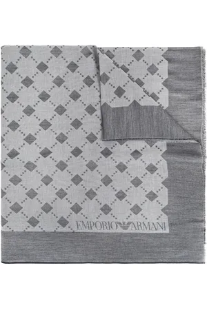 Emporio Armani Tørklæde med monogram