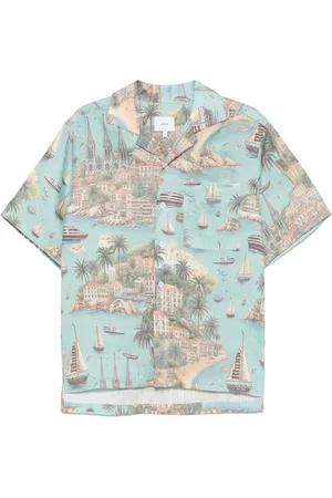Rhude Sailing Map skjorte