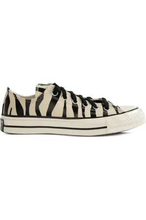 Converse Sneakers med zebramønster