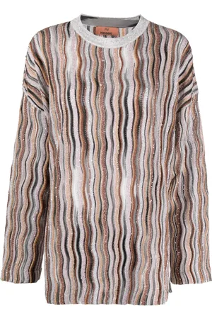 Missoni Trøje med sænket skulder og lurex-detalje