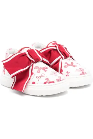 MONNALISA Sneakers med oversize sløjfe