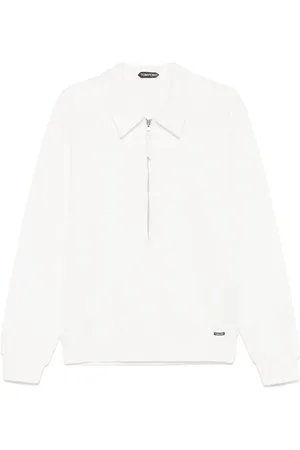 Tom Ford Sweatshirt med kort lynlås