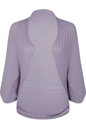 Issey Miyake Cardigan med plisseret effekt