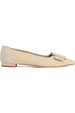 Manolo Blahnik Maysale ballerinaer