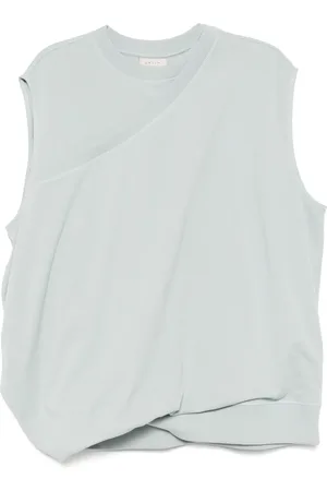 QASIMI ærmeløs sweatshirt med draperinger