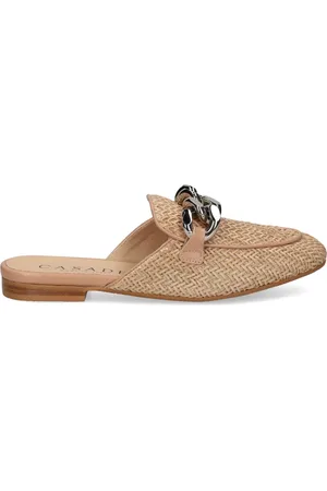 Casadei Mules med kædedetalje