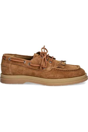 HUGO BOSS Loafers i ruskind