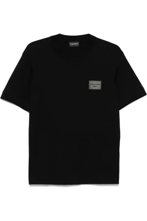 Emporio Armani T-shirt med logobroderi