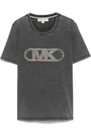 Michael Kors T-shirt med Empire-nitter