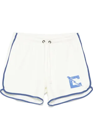 Champion Shorts med flock-logo