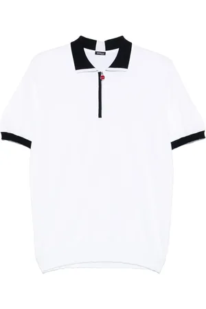 Kiton Strikket polo
