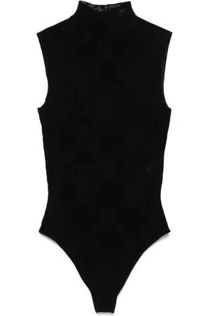 Victoria Beckham ærmeløs bodysuit med høj hals
