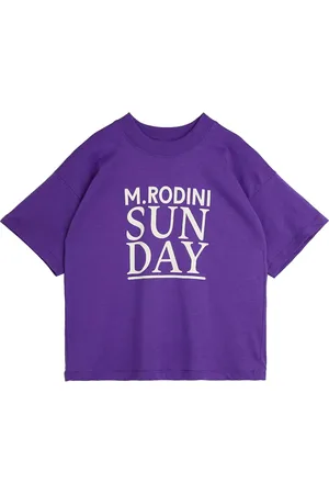 Mini Rodini T-shirt med logotryk