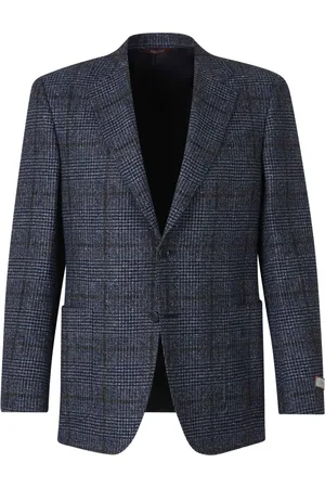 CANALI Skotskternet blazer