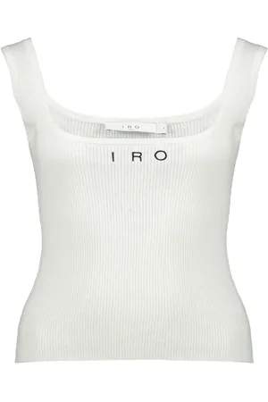 IRO Ribstrikket top