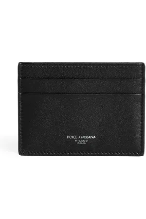 Dolce & Gabbana Kortholder i læder med logotryk