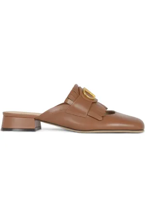 VALENTINO GARAVANI VLogo mules i læder