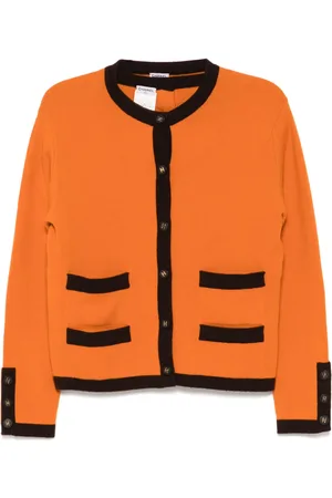 CHANEL Cardigan og top med korte ærmer fra 1996